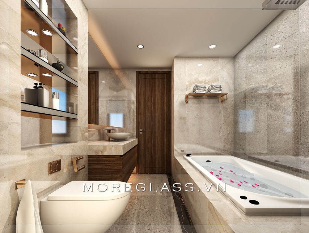 Thiết kế phòng tắm biệt thự